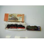 HO GAUGE MODEL RAILWAYS: A pair of German Outline steam locos by LILIPUT and PIKO - G/VG in F/G
