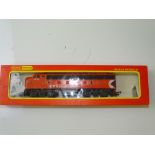 OO GAUGE MODEL RAILWAYS: A HORNBY R55CP Class F7 diesel locomotive in CP rail red livery - G/VG in G