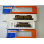 HO GAUGE MODEL RAILWAYS: A pair of Italian Outline electric locos by ROCO comprising 43765.1 and