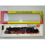 HO GAUGE MODEL RAILWAYS : A FLEISCHMANN 4175 German Outline steam locomotive Class BR50 - G in G