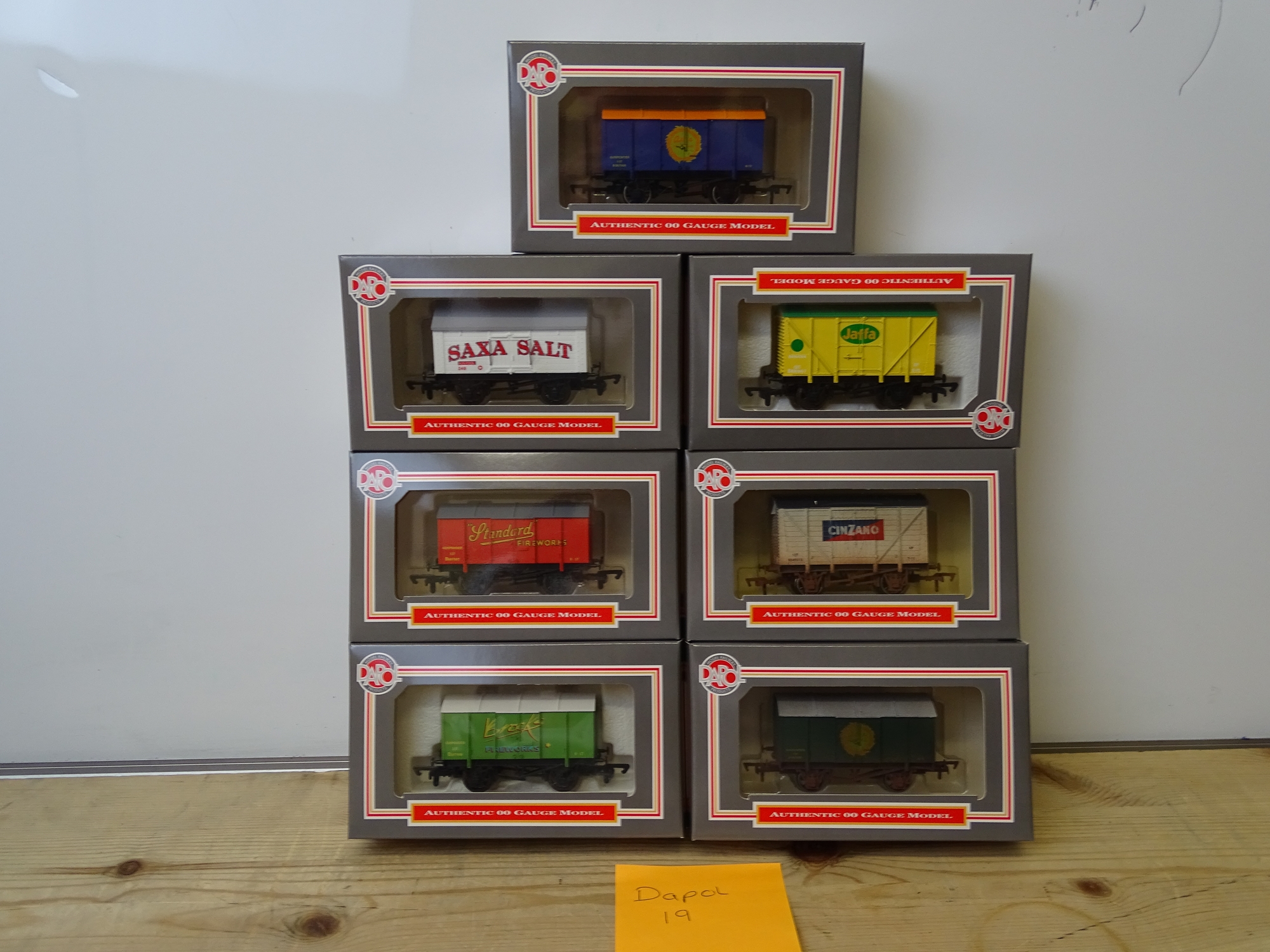 OO GAUGE MODEL RAILWAYS: A group of boxed DAPOL wagons - all WRENN Collectors' Club limited editions