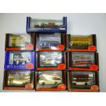 GENERAL DIECAST: A group of EFE buses (9) and a lorry - various liveries - VG in G boxes (10)