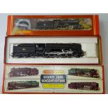 OO GAUGE MODEL RAILWAYS: A pair of HORNBY steam locos comprising an R259 Class D49/1 'Yorkshire' and