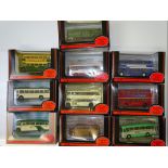 GENERAL DIECAST: A group of EFE buses - various liveries - VG in G boxes (10)