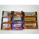 GENERAL DIECAST: A group of EFE buses - various liveries - VG in G boxes (9)