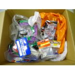 VINTAGE TOYS: A large box full of radio control spares and accessories - all in original sealed