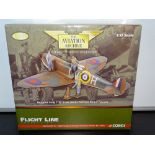 A CORGI Aviation Archive 1:32 Scale US33906 Spitfire MkIA, Flight Sergeant George 'Grumpy' Unwin, '