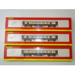 OO GAUGE MODEL RAILWAYS: A group of HORNBY Super Detail Pullman coaches to include R4144/5/6 - VG in