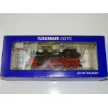 HO GAUGE MODEL RAILWAYS: A FLEISCHMANN digital 74046 BR76 Class steam locomotive in DRG black