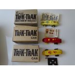 VINTAGE TOYS: A group of Trik-Trak cars by TRI-ANG in original boxes - F/G in F/G boxes (3)