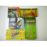 VINTAGE TOYS: A group of mixed toys to include: A SUBBUTEO floodlight kit, a STAR WARS kit, a pair
