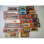 OO GAUGE MODEL RAILWAYS: A group of wagons by LIMA, WRENN and AIRFIX (some part boxed) - G/VG in F/G