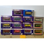 OO GAUGE MODEL RAILWAYS: A group of boxed DAPOL wagons - all limited editions as lotted - VG/E in
