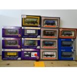 OO GAUGE MODEL RAILWAYS: A group of boxed DAPOL wagons - all limited editions as lotted - VG/E in