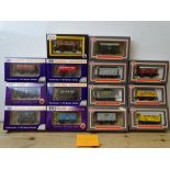 OO GAUGE MODEL RAILWAYS: A group of boxed DAPOL wagons as lotted - VG/E in G/VG boxes (14) #8