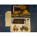 3.5 INCH SCALE MODEL RAILWAYS: A HORNBY live steam Stephenson's Rocket - G in G box