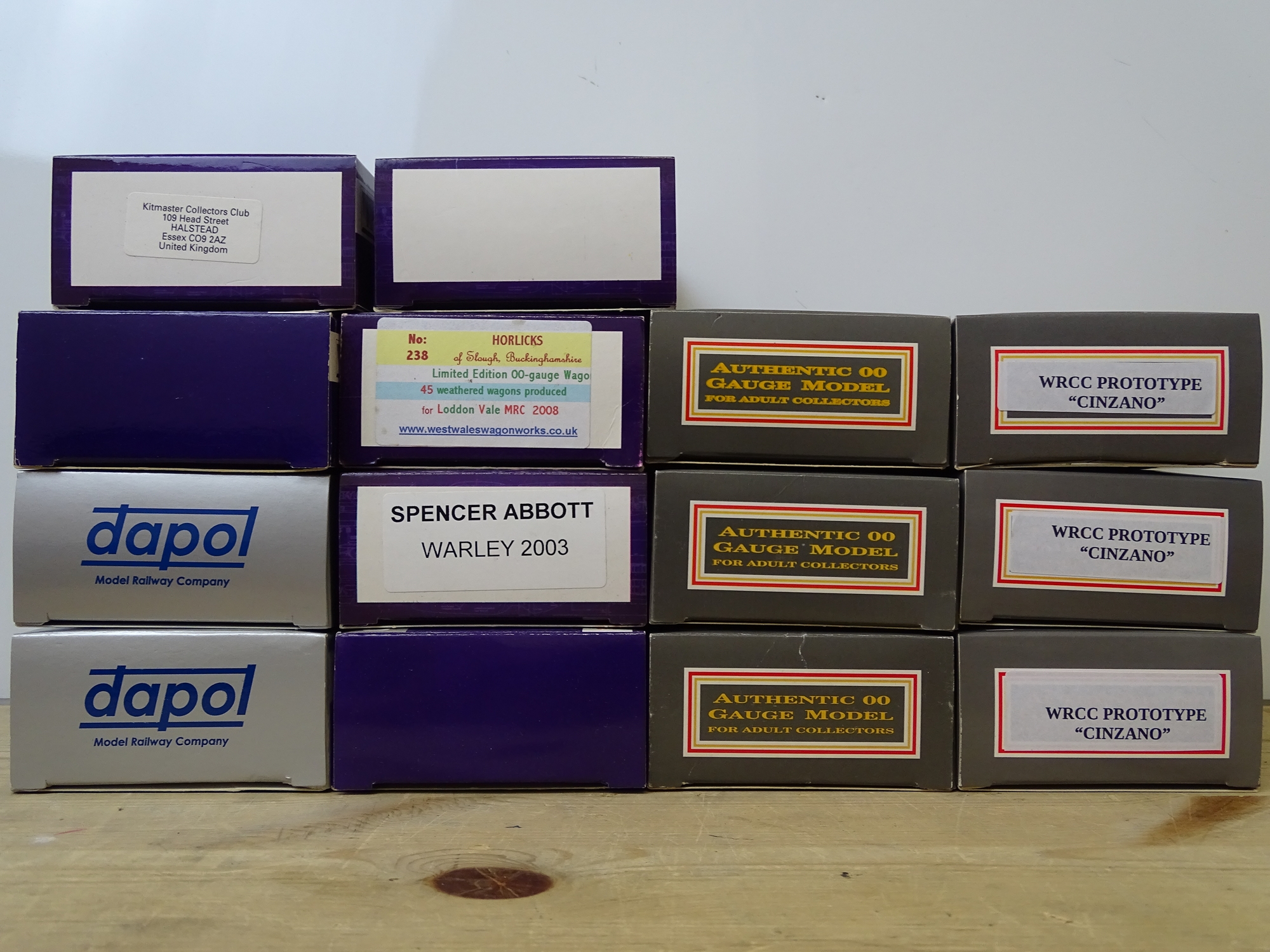 OO GAUGE MODEL RAILWAYS: A group of boxed DAPOL wagons to include limited editions and WRENN Railway - Image 2 of 2