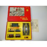 OO GAUGE MODEL RAILWAYS: A TRI-ANG RAILWAYS RS.6 goods train set - G/VG in G box