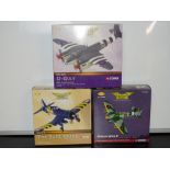 A group of CORGI Aviation Archive 1:72 Scale Diecast Fighter Aircraft to include AA32809, AA33010