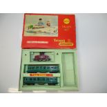 OO GAUGE MODEL RAILWAYS: A TRI-ANG RAILWAYS R.P.C Starter train set - G (incomplete) in G box