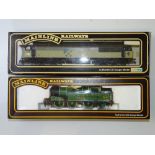 OO GAUGE MODEL RAILWAYS: A pair of locos by MAINLINE to include a Class N2 steam locomotive in