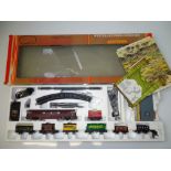 OO GAUGE MODEL RAILWAYS: A HORNBY RAILWAYS Western Express goods set - G in F box