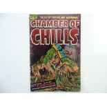 CHAMBER OF CHILLS # 12 - (1952 - HARVEY - Cents Copy) - Pre-Code Horror - Al Avison cover with