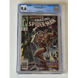 AMAZING SPIDER-MAN # 293 - (1987 - MARVEL - Cents Copy) - Graded 9.6 by CGC - Blue Tab with White