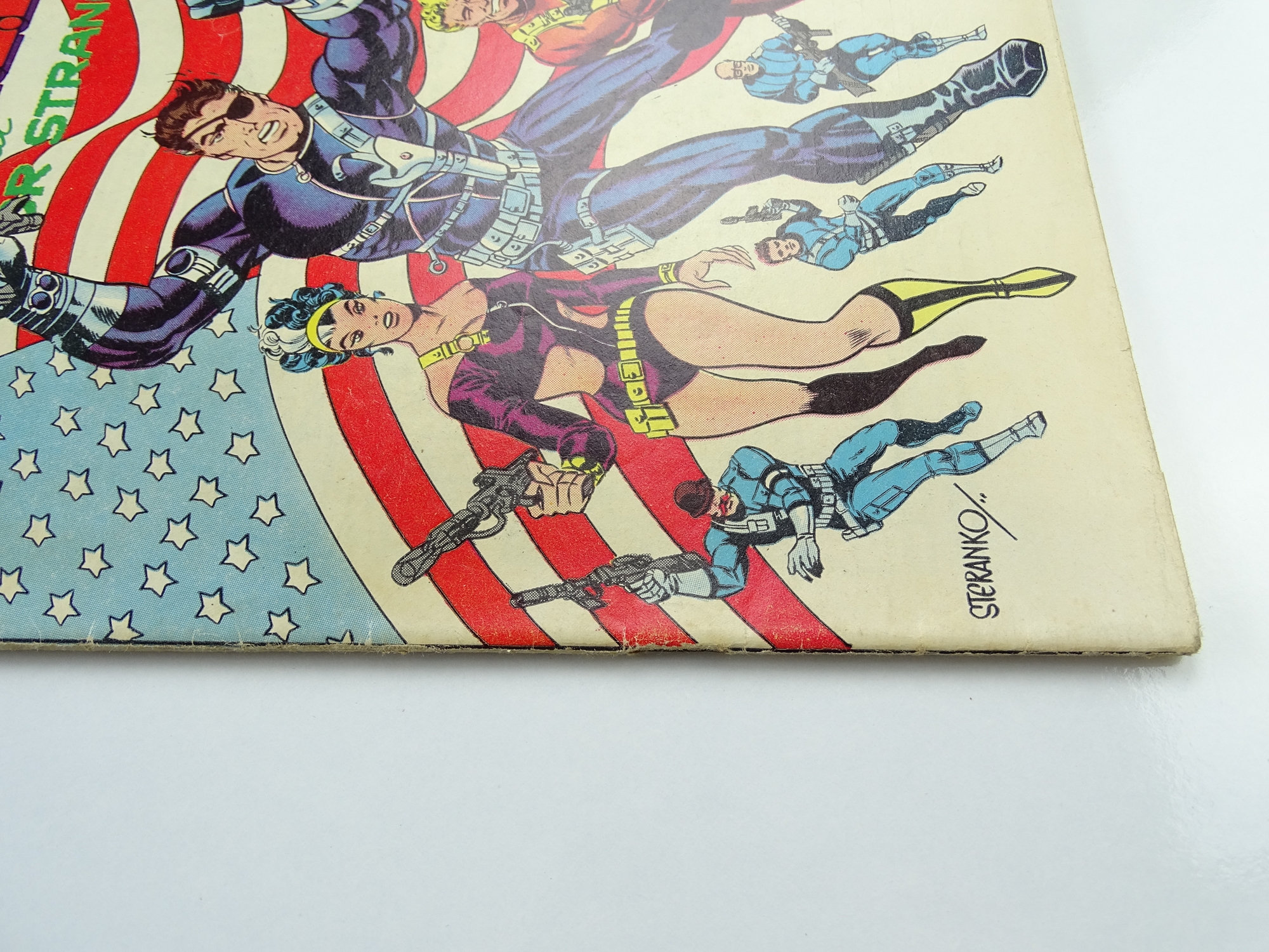 STRANGE TALES # 167 - (1968 - MARVEL - Cents Copy) - Classic flag cover by Jim Steranko with - Image 6 of 6