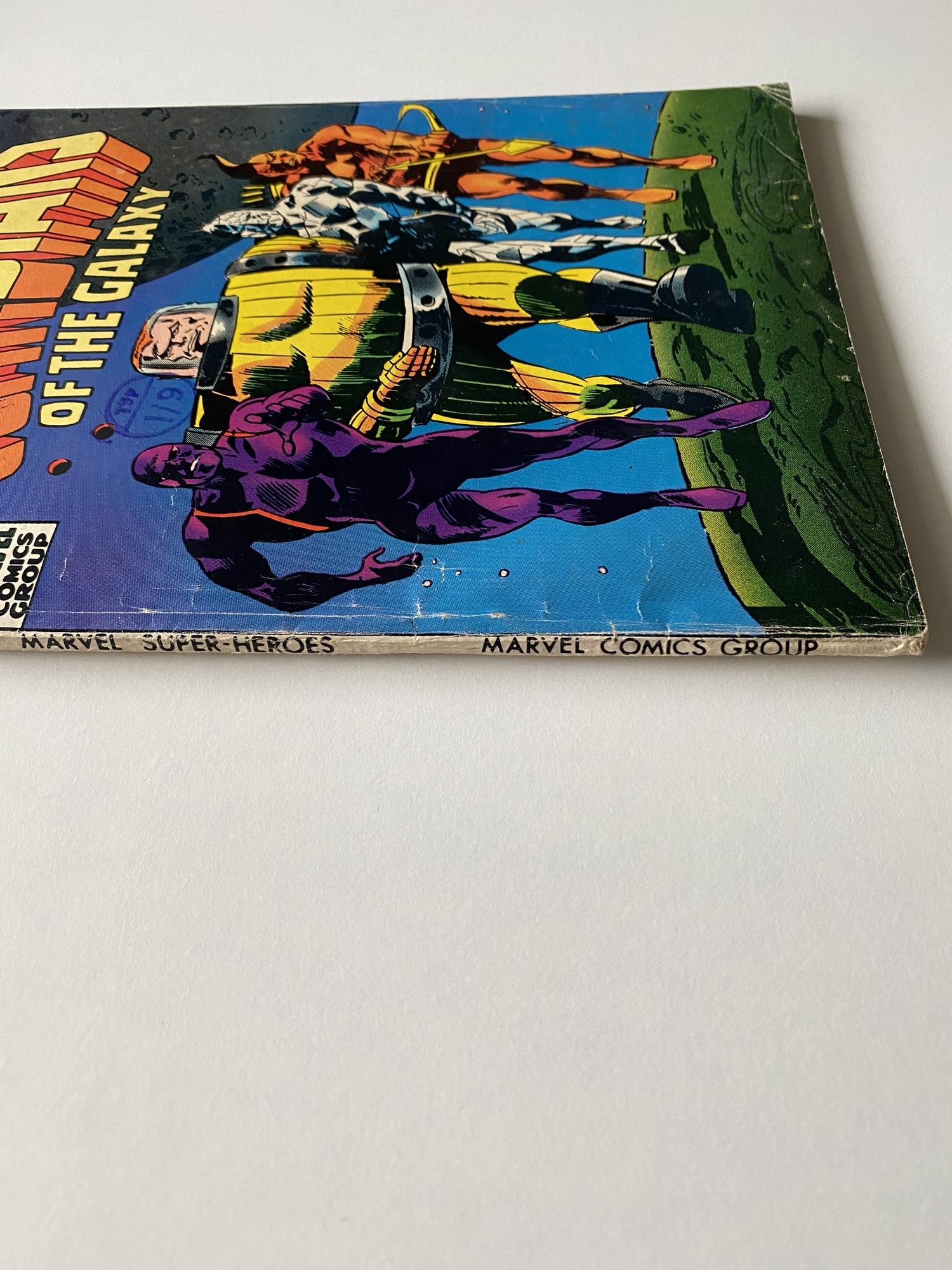 MARVEL SUPER HEROES: GUARDIANS OF THE GALAXY # 18 (1968 - MARVEL - Cents Copy with Pence Stamp) - - Image 7 of 7