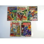 FANTASTIC FOUR LOT (Group of 5) - To include KING-SIZE ANNUALS # 4, 5, 7, 8 (1966/70) + FANTASTIC