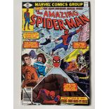 AMAZING SPIDER-MAN # 195 (1979 - MARVEL - Cents Copy) - Origin and second appearance of the Black
