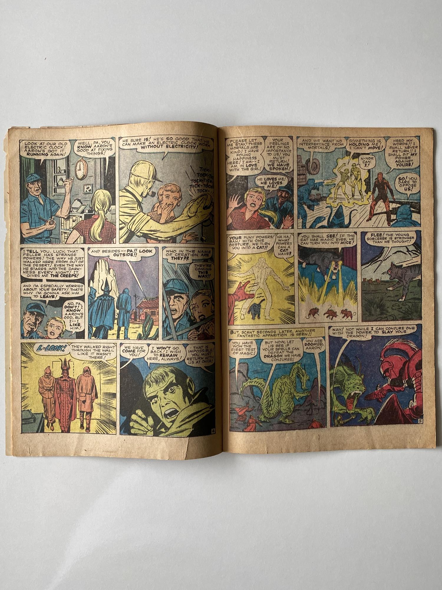 JOURNEY INTO MYSTERY # 78 - (1962 - MARVEL - Cents Copy) - The Sorcerer (a Doctor Strange prototype) - Image 5 of 7