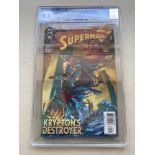 ADVENTURES OF SUPERMAN # 625 - (2004 - DC - Cents Copy) - GRADED 9.8 by CGC with White Pages -