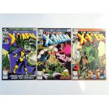 UNCANNY X-MEN # 143, 144, 145 (Group of 3) - (1981 - MARVEL Cents & Pence Copy) - Kitty Pryde solo