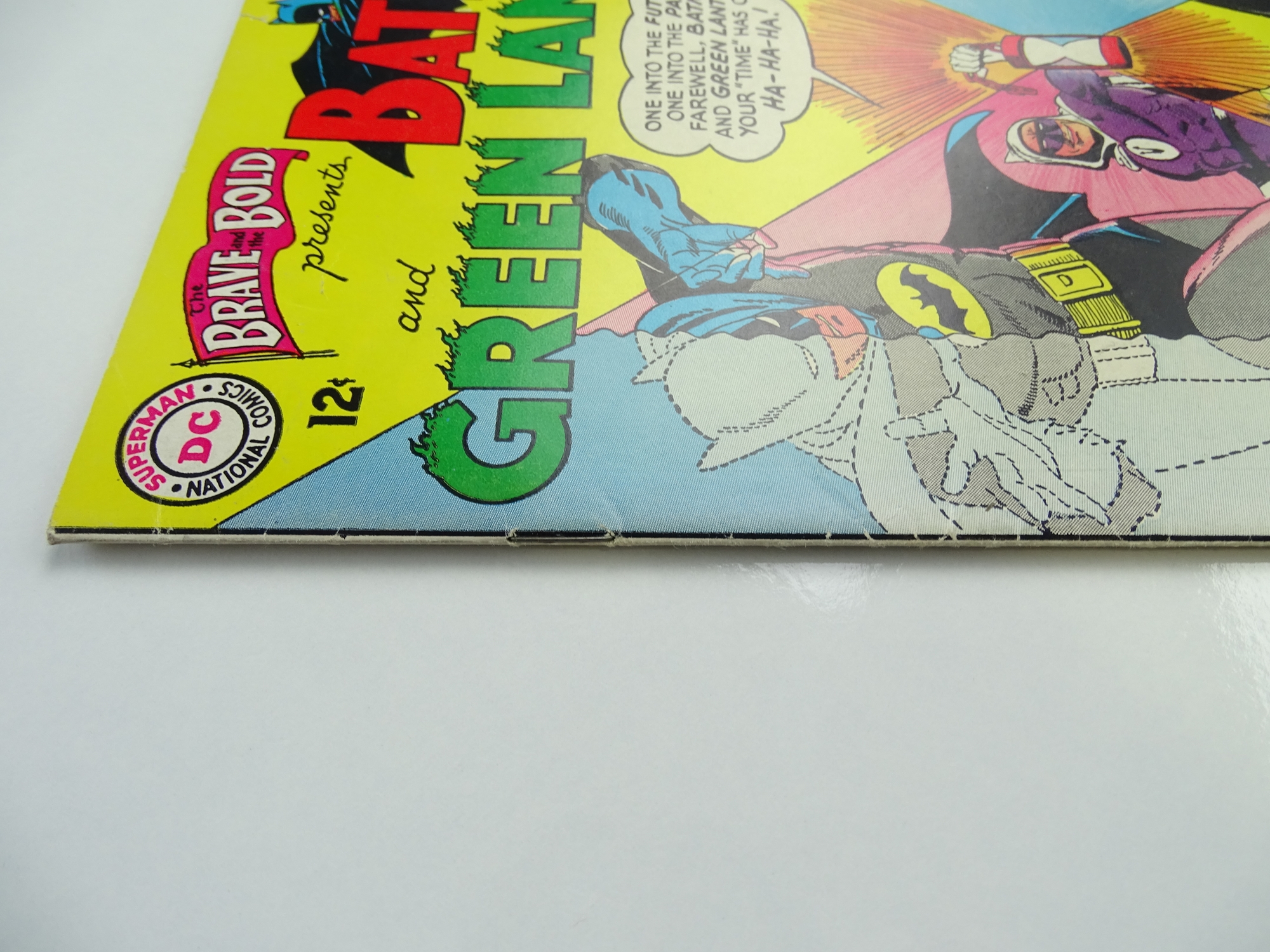BRAVE & BOLD: BATMAN & GREEN LANTERN # 59 (1965 - DC - Cents Copy) - First Batman team-up of the - Image 6 of 7