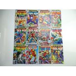 IRON MAN # 107, 108, 109, 110, 111, 122, 123, 124, 125, 126, 127, 129 (12 in Lot) - (1978/79 -