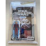 STAR WARS # 58 - (2019 - MARVEL - Cents Copy) - Signature Series GRADED 9.0 by CBCS & Signed by MIKE