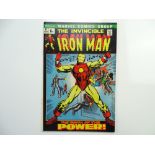 IRON MAN # 47 (1972 - MARVEL - Pence Copy) - Classic cover - Iron Man's origin retold - Gil Kane