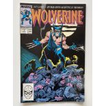 WOLVERINE #1 - (1988 - MARVEL Cents/Pence Copy) - First ongoing series + First appearance of