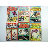 STRANGE SPORTS STORIES # 1, 2, 3, 4, 5, 6 (Group of 6) - (1973/74 - DC - Cents Copy) - Flat/Unfolded