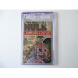 INCREDIBLE HULK # 4 - (1962 - MARVEL - Cents Copy) - Graded 1.8 by CGC - Purple Tab detailing