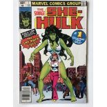 SAVAGE SHE-HULK # 1 (1979 - MARVEL - Cents Copy) - Origin and first appearance of She-Hulk, whose TV