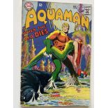 AQUAMAN # 37 - (1968 - DC - Cents Copy with Pence Stamp) - Classic Aquaman Cover - First