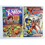 UNCANNY X-MEN # 123 & 124 (Group of 2) - (1979 - MARVEL Cents Copy) - Spider-Man, Colleen Wing,