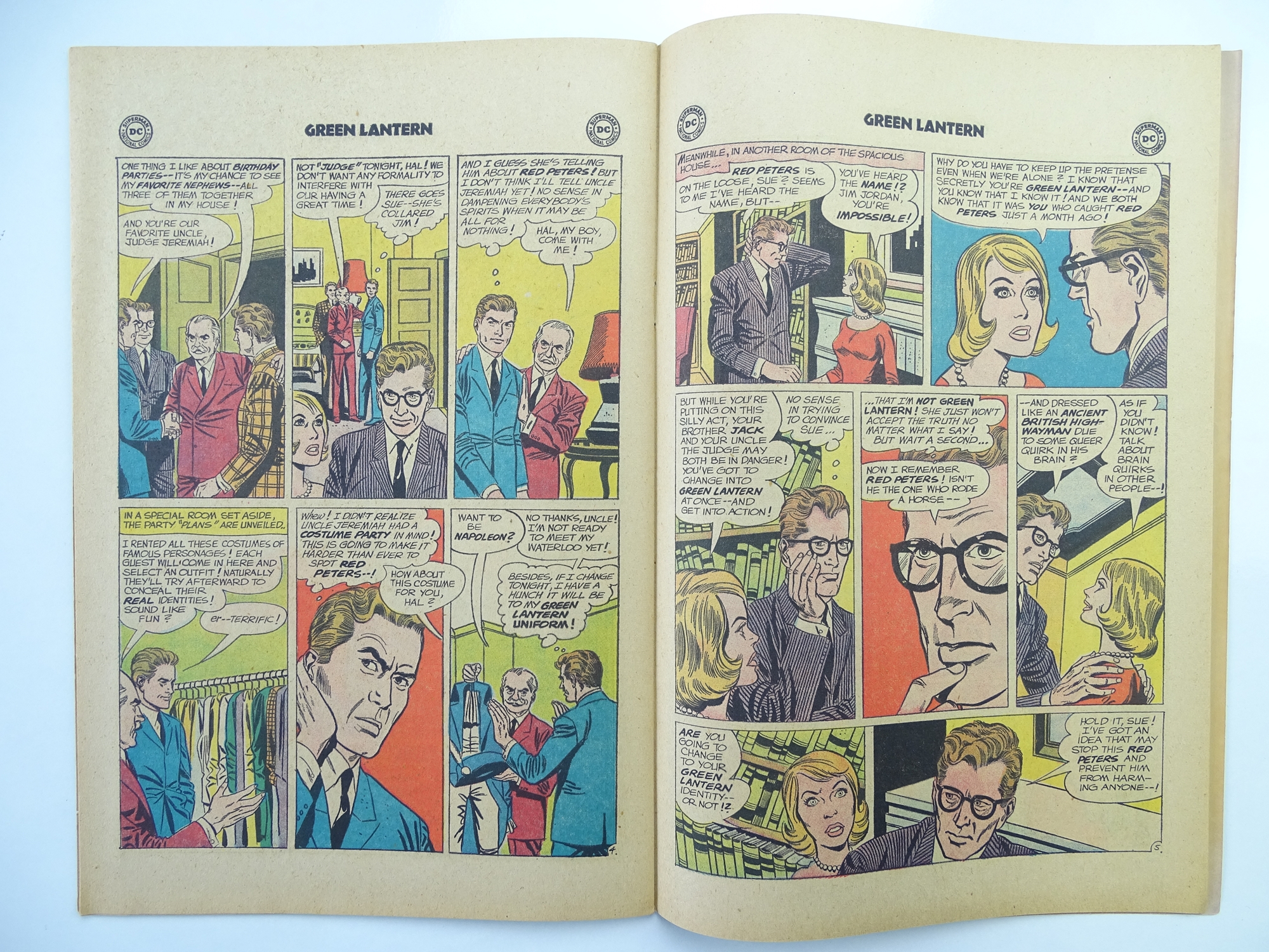 GREEN LANTERN # 22 - (1963 - DC - Cents Copy) - Hector Hammond appearance + Jordan Brothers backup - Image 5 of 7