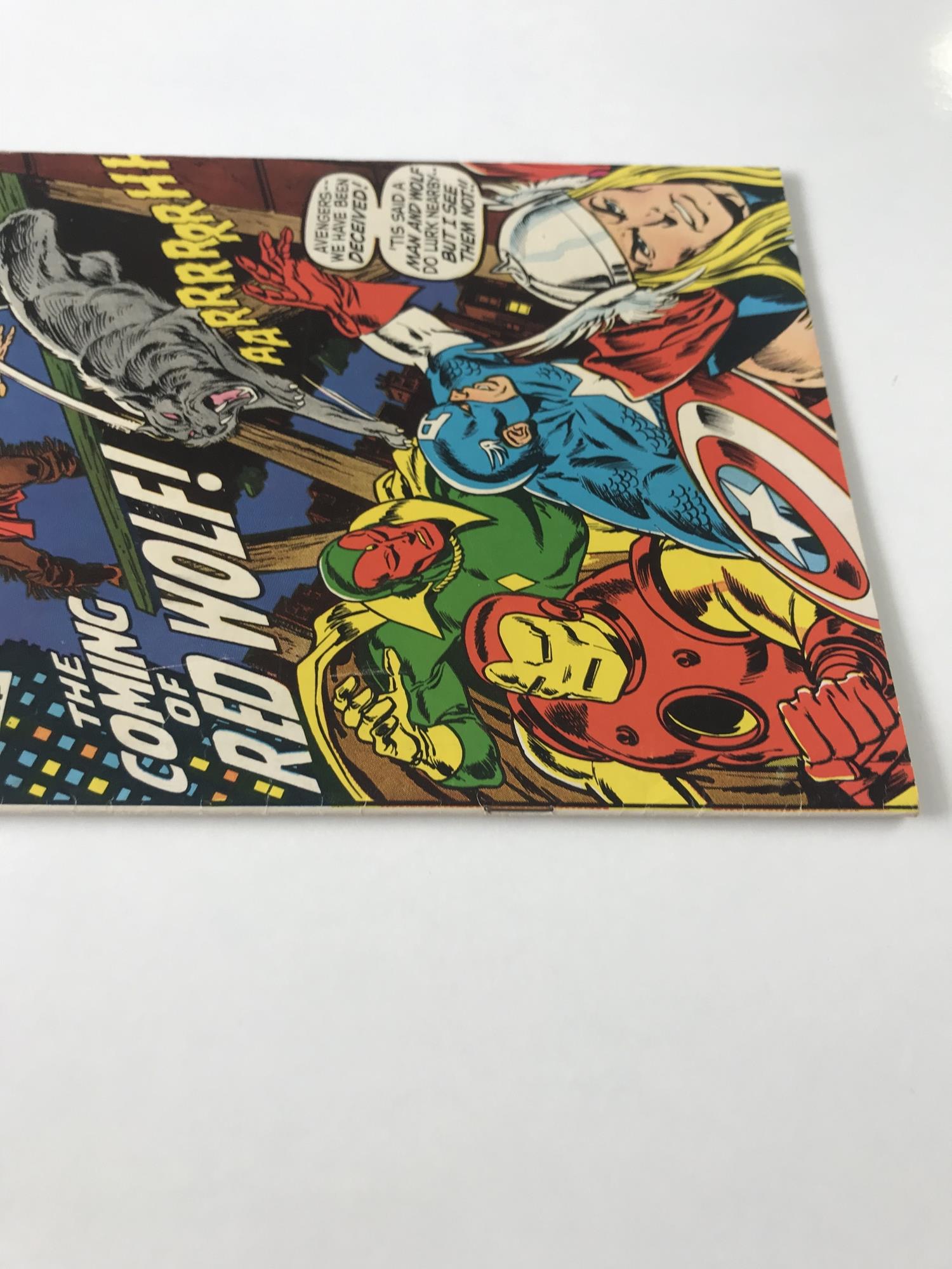 AVENGERS # 80 (1970 - MARVEL - Pence Copy) - First appearance and origin of Red Wolf - John - Image 7 of 7