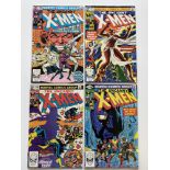 UNCANNY X-MEN # 146, 147, 148, 149 (Group of 4) - (1981 - MARVEL Cents/Pence Copy) - First