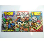 THOR # 171, 172, 173 (Group of 3) - (1969 - MARVEL - Pence Copy) - Jack Kirby cover and interior art