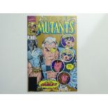 NEW MUTANTS # 87 - (1990 - MARVEL - Cents Copy) - Second printing with Gold ink cover - First
